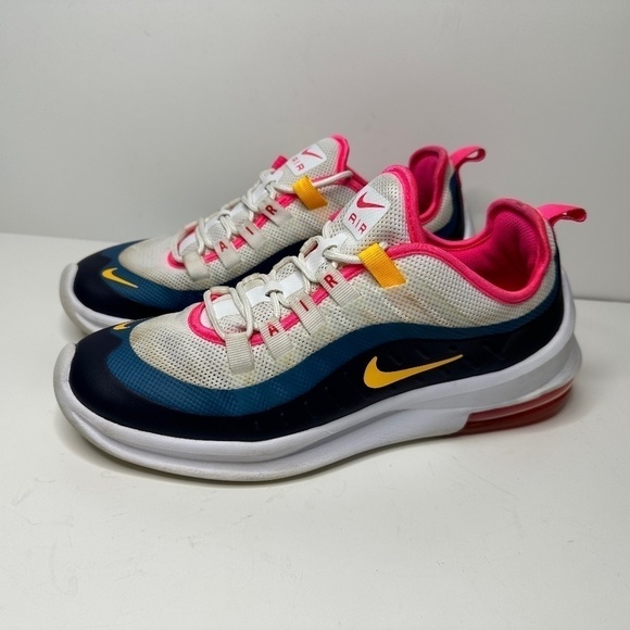 Nike Air Max Shoes - Nike Air Max Axis Women’s Trainers Sz 9 Hot Pink Navy Blue Blue White C15777-100